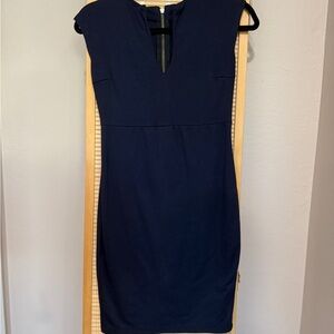 Elegant Navy Blue Dress